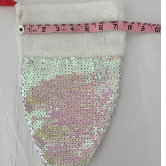 Mermaid tail Christmas stockings NWT stunning fresh look unique and stunning - Picture 4 of 6